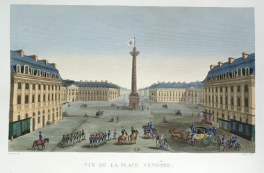 Der Place Vendome, ca. 1815-20